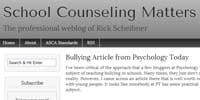 School Counseling Matters Rick Schreiber